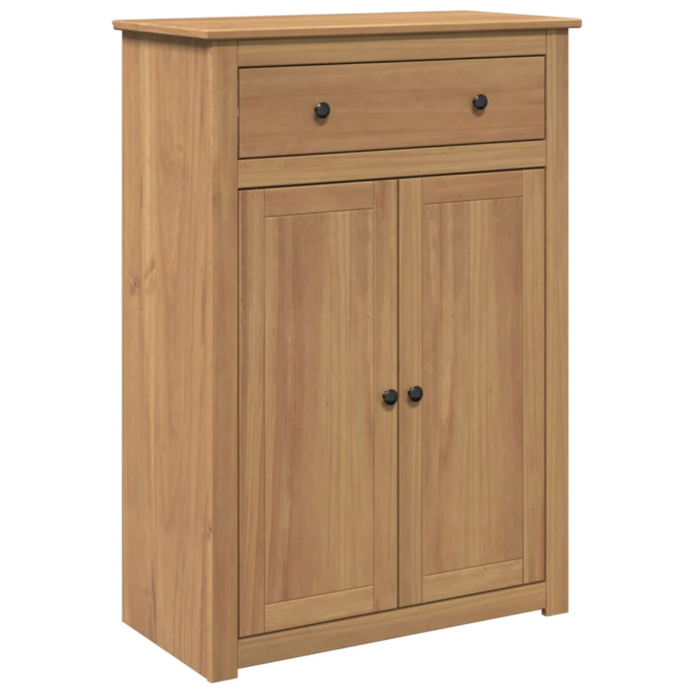 Dulap De Vinuri „Panama”, 80X40X114 Cm, Lemn Masiv De Pin