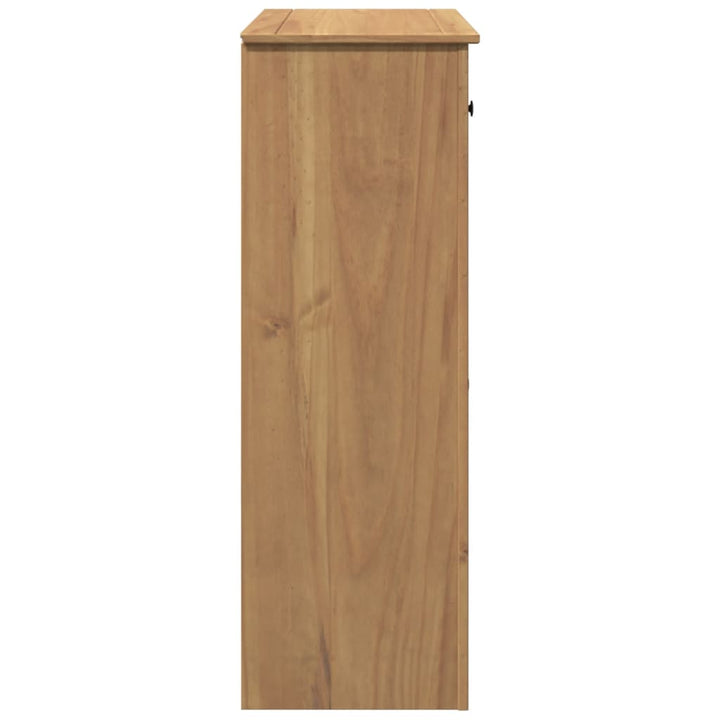 Dulap De Vinuri „Panama”, 80X40X114 Cm, Lemn Masiv De Pin