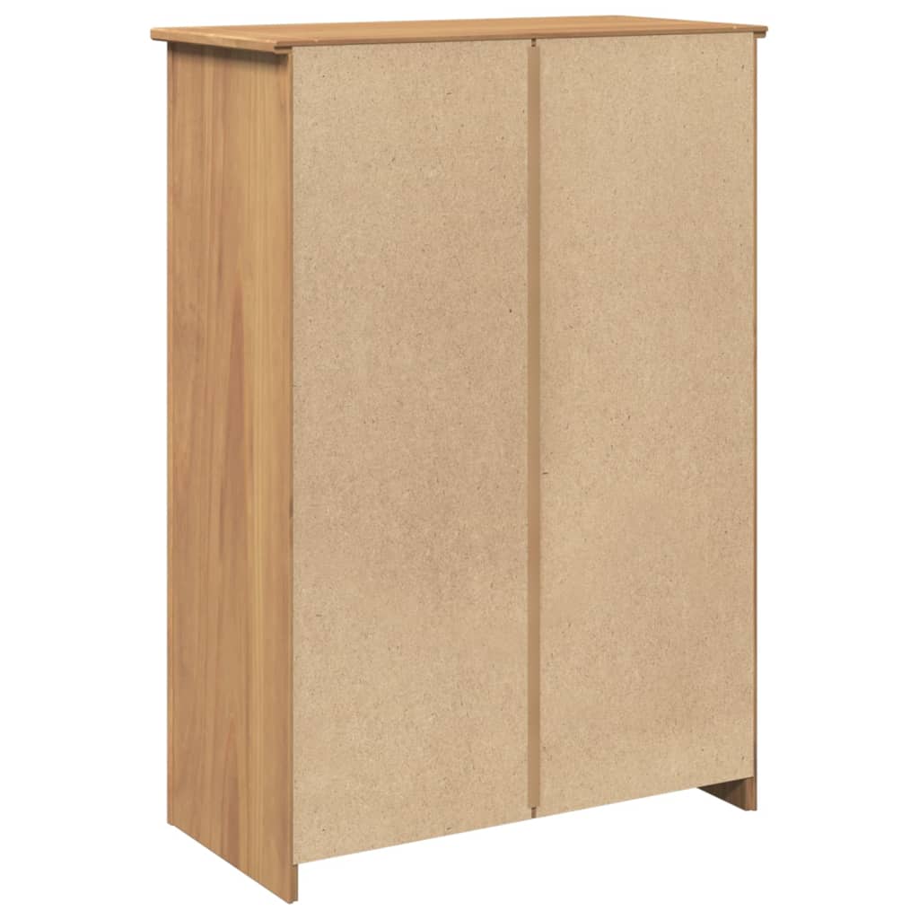 Dulap De Vinuri „Panama”, 80X40X114 Cm, Lemn Masiv De Pin