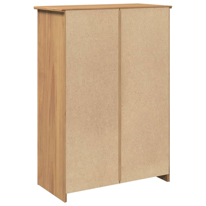 Dulap De Vinuri „Panama”, 80X40X114 Cm, Lemn Masiv De Pin