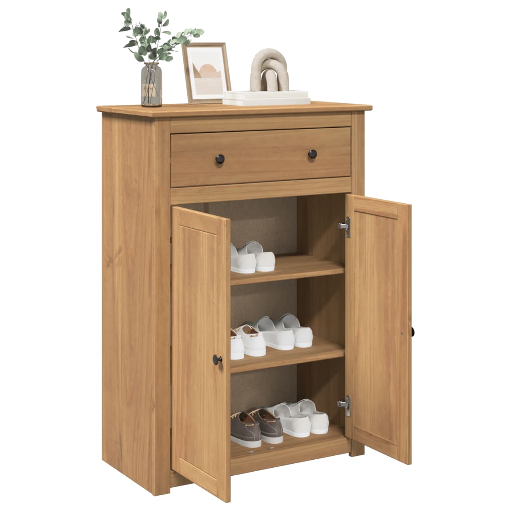 Dulap De Vinuri „Panama”, 80X40X114 Cm, Lemn Masiv De Pin
