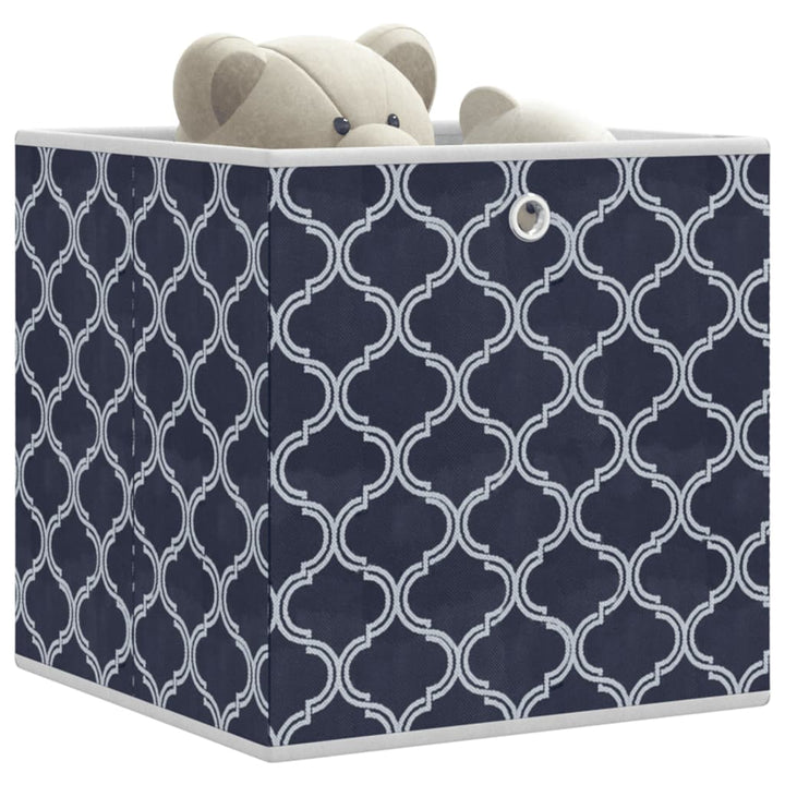 Cutii Depozitare Pliabile 10Buc. 32X32X32Cm Textil Nețesut