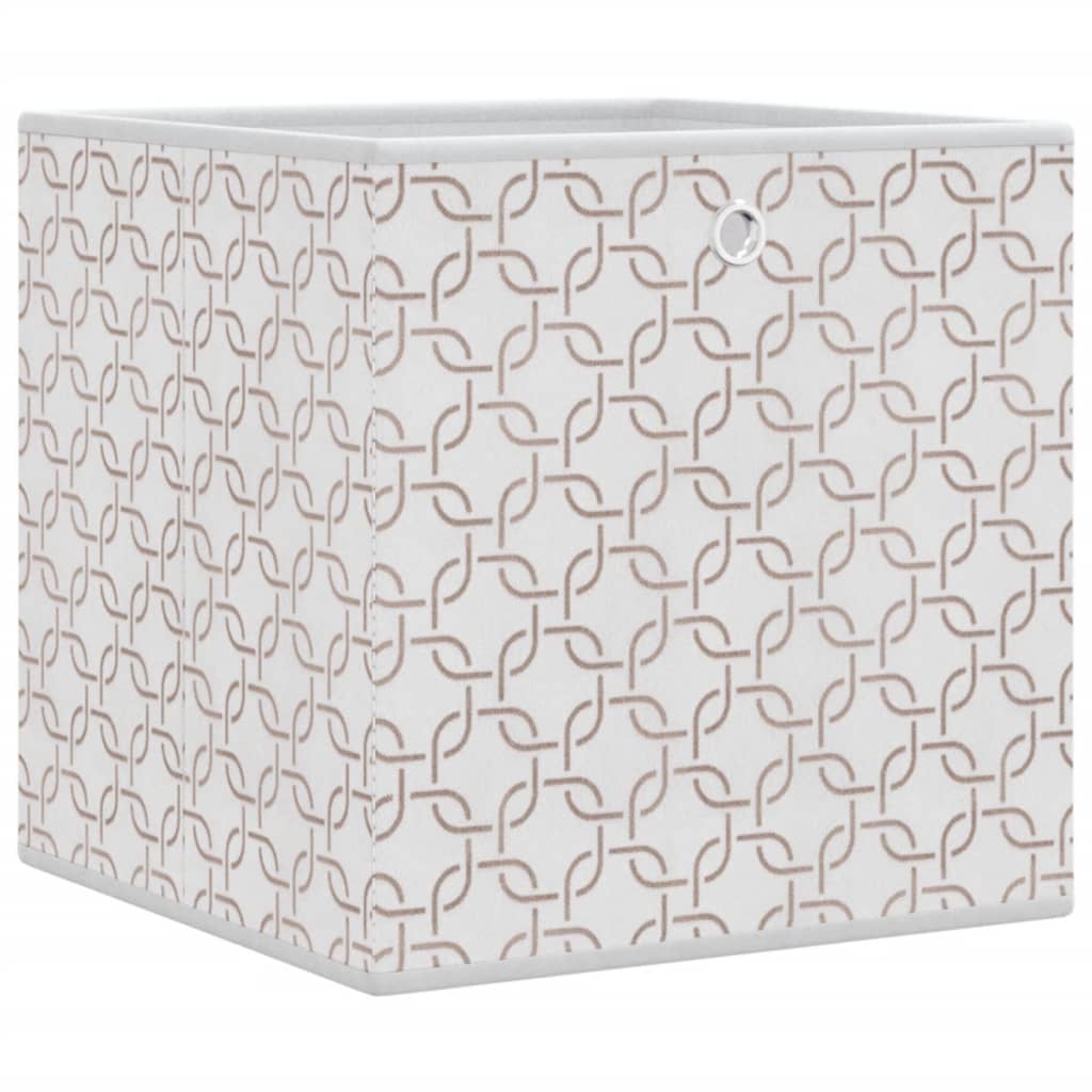 Cutii Depozitare Pliabile 10Buc. 32X32X32Cm Textil Nețesut