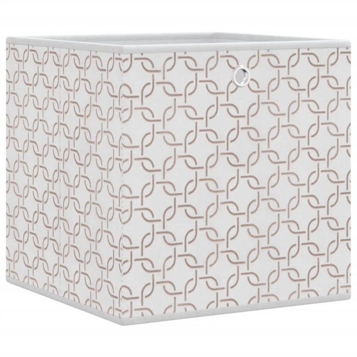 Cutii Depozitare Pliabile 10Buc. 32X32X32Cm Textil Nețesut