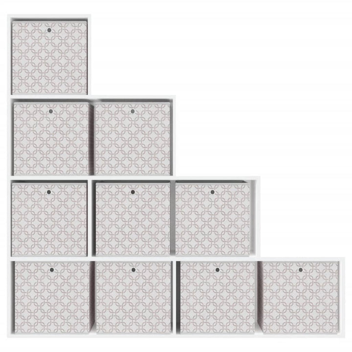 Cutii Depozitare Pliabile 10Buc. 32X32X32Cm Textil Nețesut