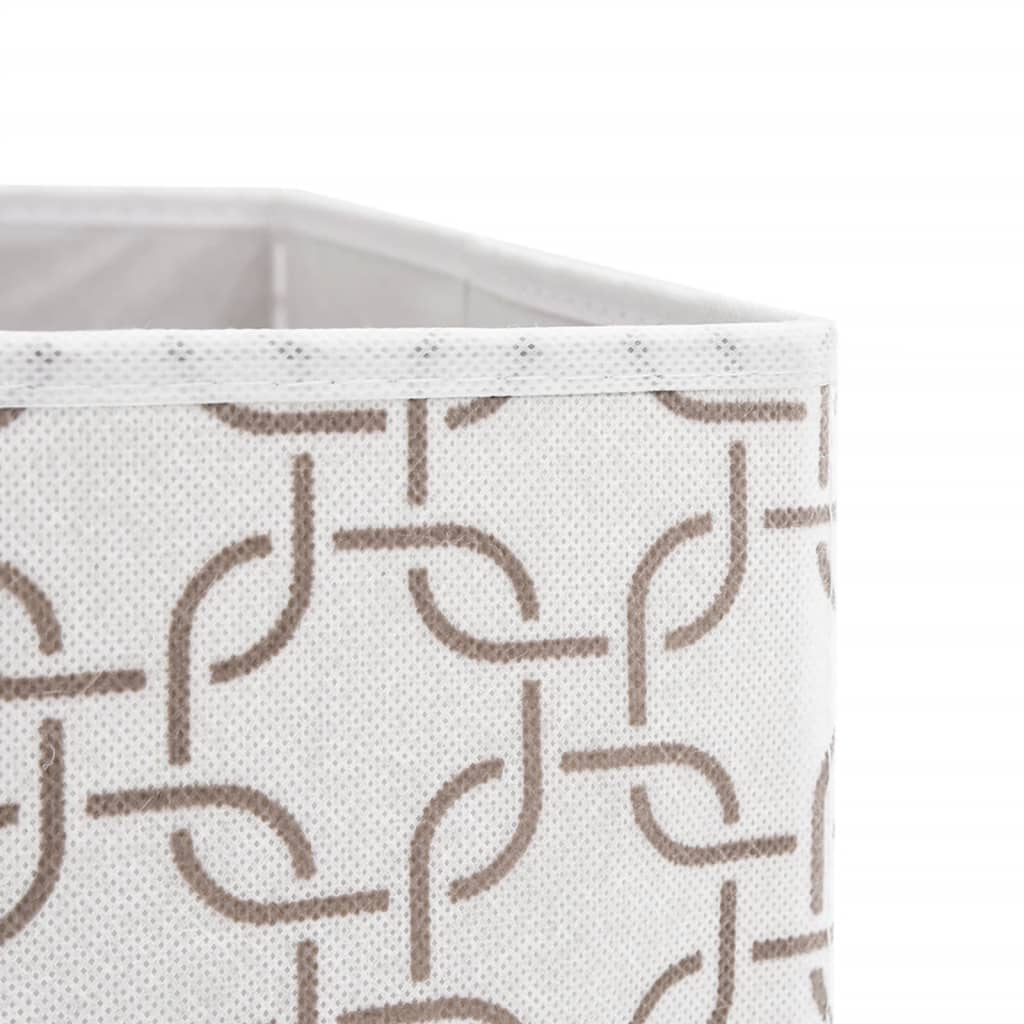 Cutii Depozitare Pliabile 10Buc. 32X32X32Cm Textil Nețesut