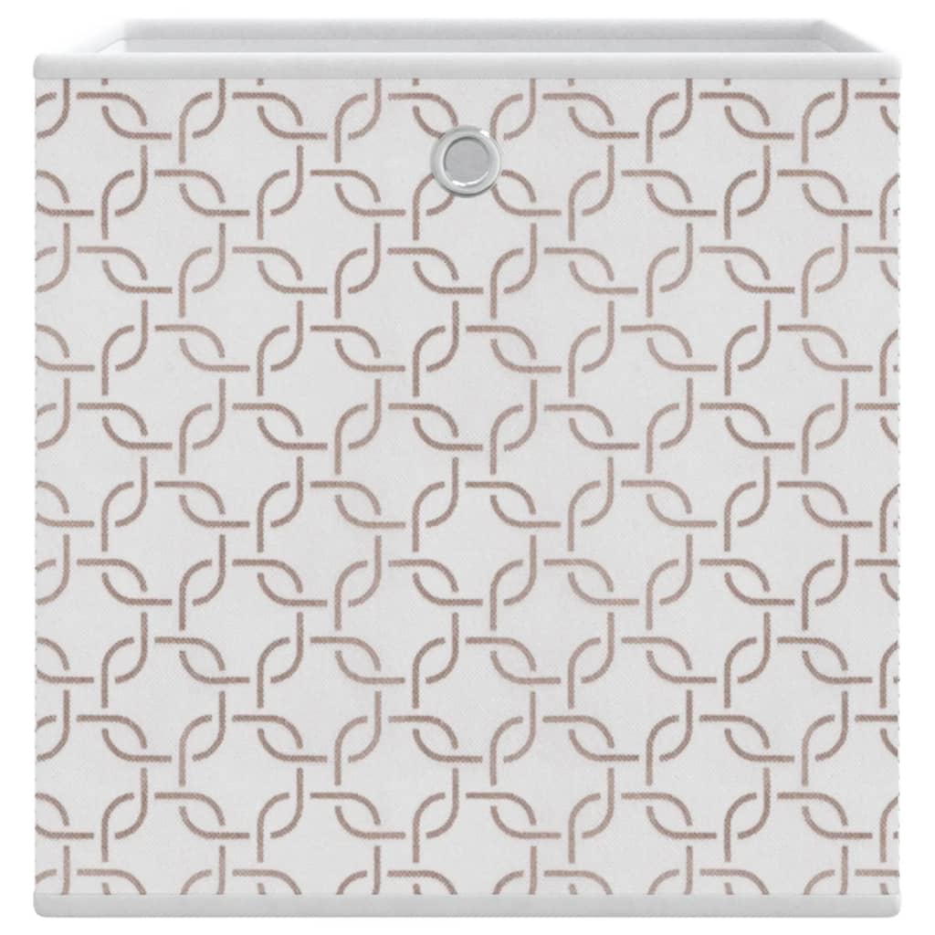 Cutii Depozitare Pliabile 10Buc. 32X32X32Cm Textil Nețesut