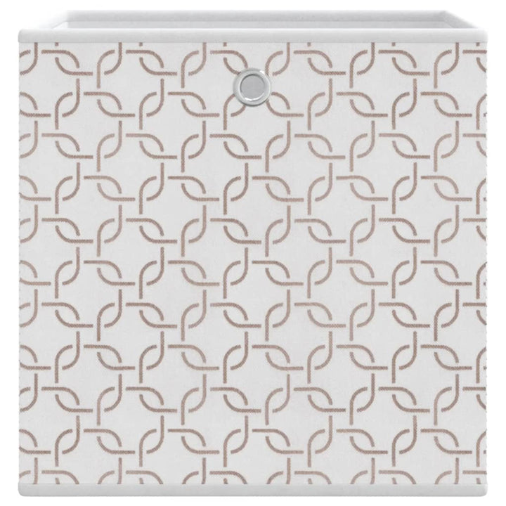 Cutii Depozitare Pliabile 10Buc. 32X32X32Cm Textil Nețesut