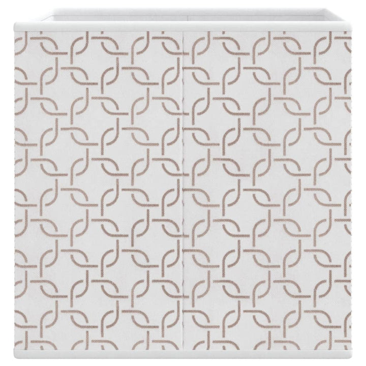 Cutii Depozitare Pliabile 10Buc. 32X32X32Cm Textil Nețesut