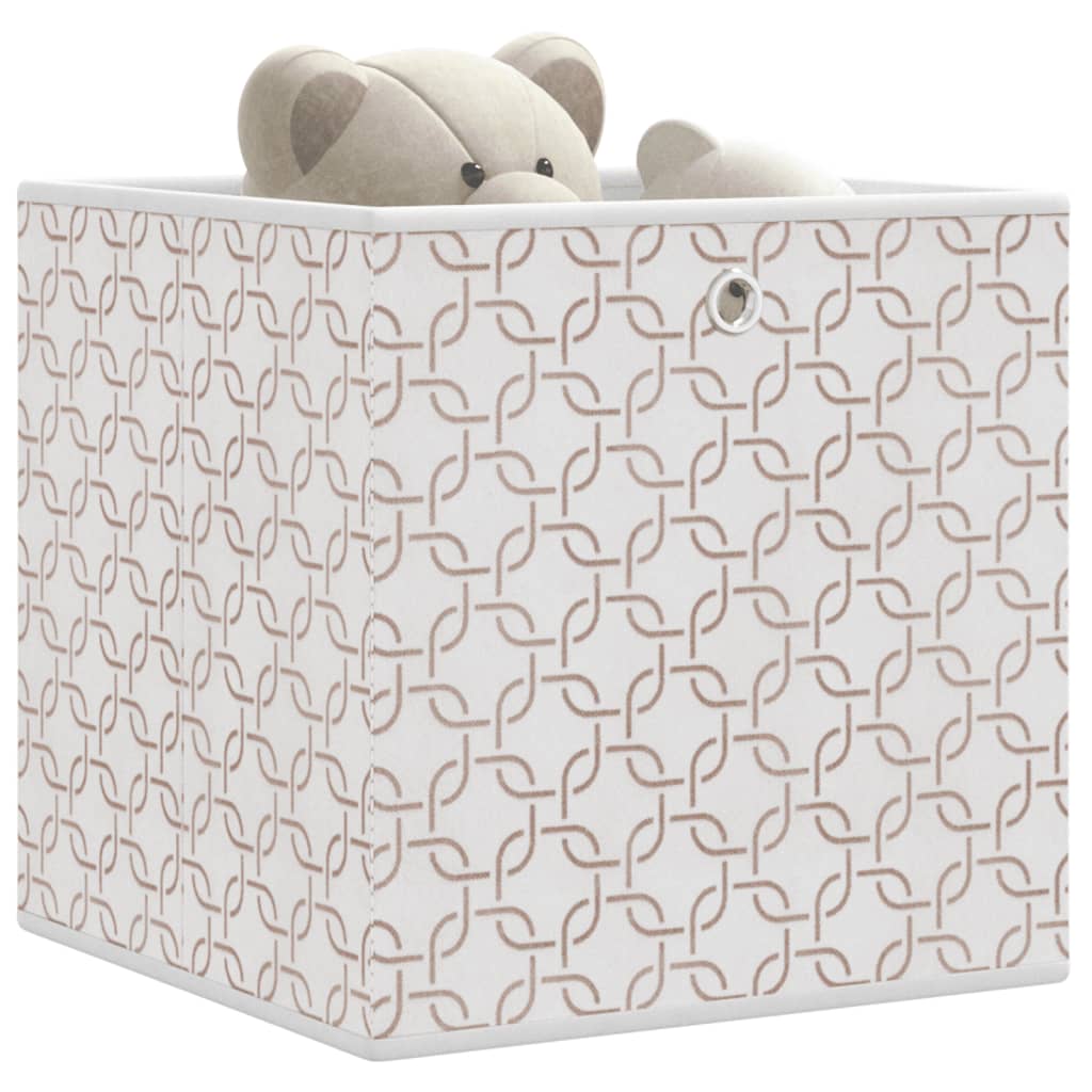 Cutii Depozitare Pliabile 10Buc. 32X32X32Cm Textil Nețesut
