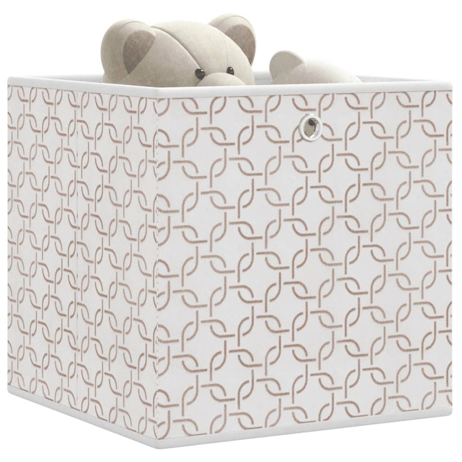 Cutii Depozitare Pliabile 10Buc. 32X32X32Cm Textil Nețesut