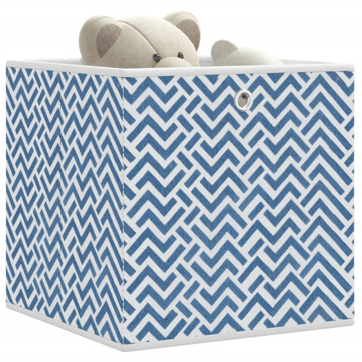 Cutii Depozitare Pliabile 10Buc. 32X32X32Cm Textil Nețesut