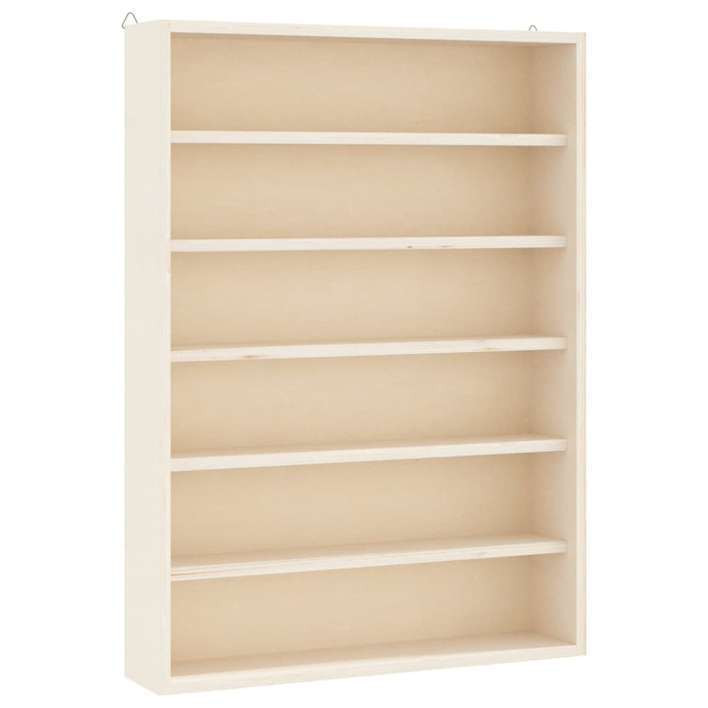 Vitrina De Colecție Din Lemn Cu 6 Rafturi 40X8,5X55 Cm