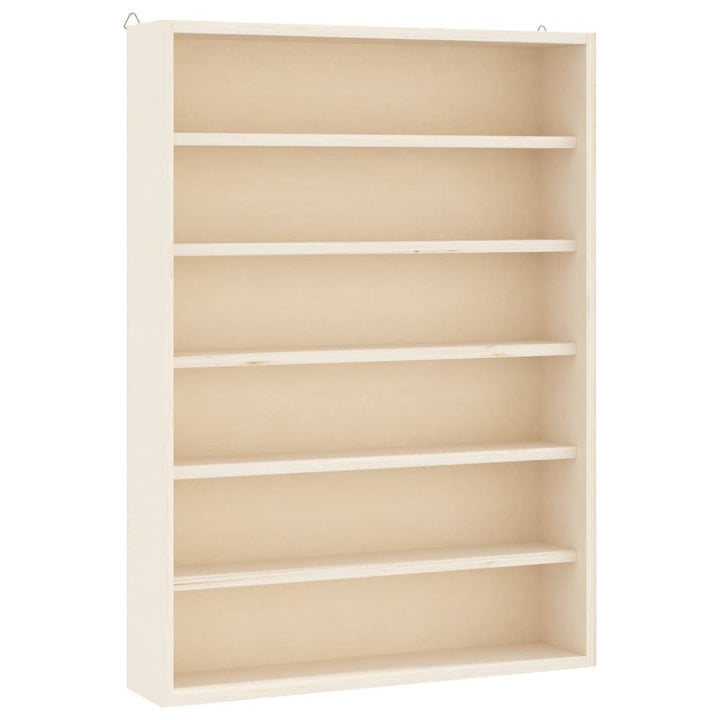 Vitrina De Colecție Din Lemn Cu 6 Rafturi 40X8,5X55 Cm