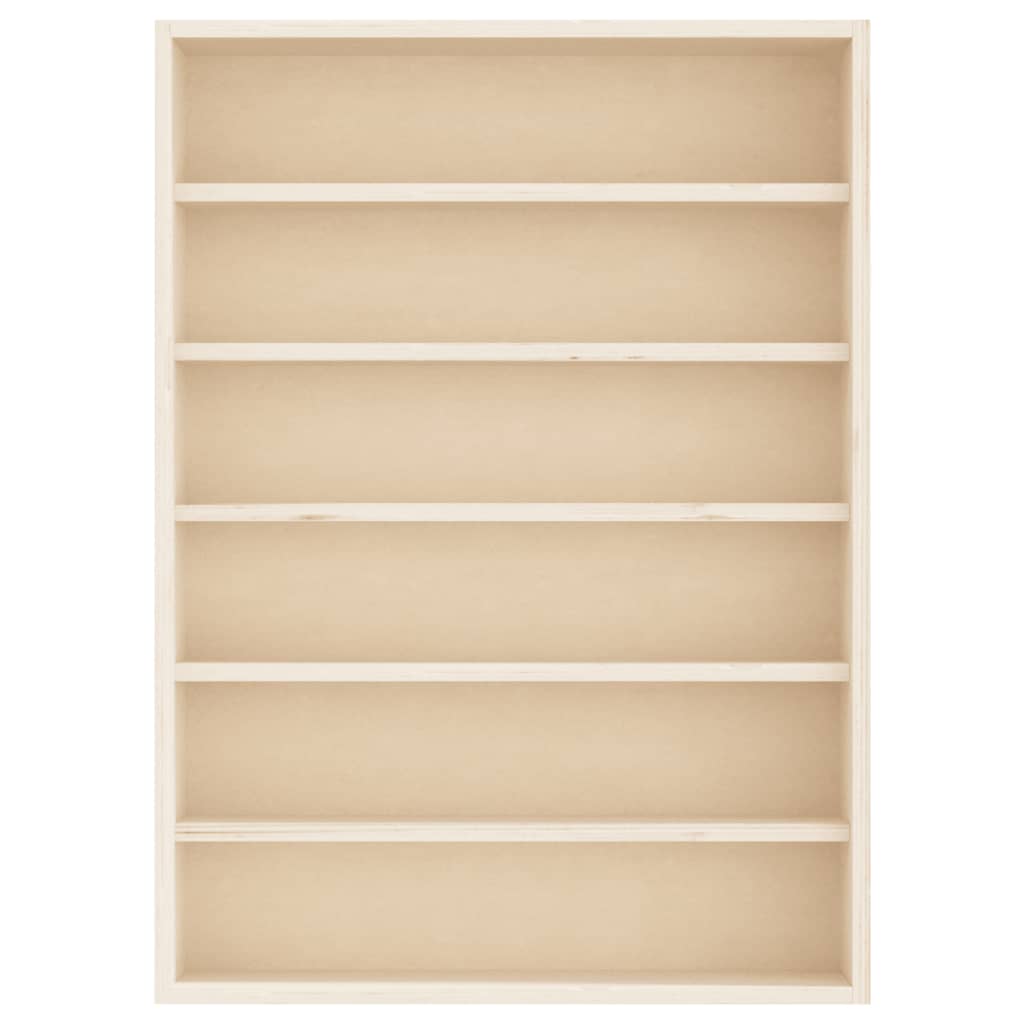 Vitrina De Colecție Din Lemn Cu 6 Rafturi 40X8,5X55 Cm