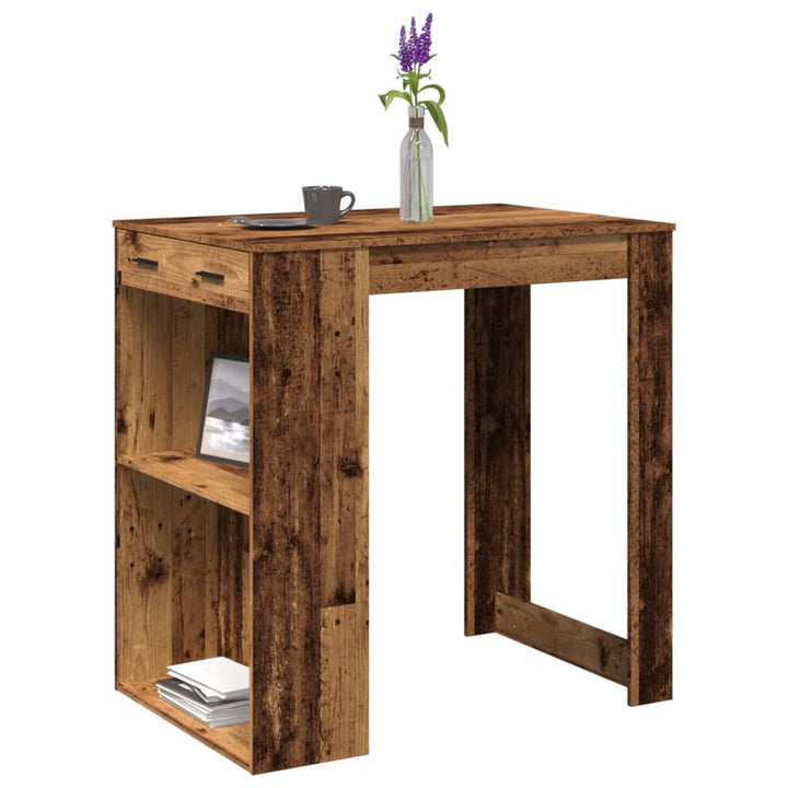 Masă De Bar, , 102X70X103,5 Cm, Lemn Prelucrat