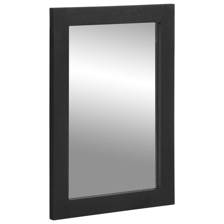 Set Mobilier De Baie, 2 Piese, Negru, Lemn Compozit