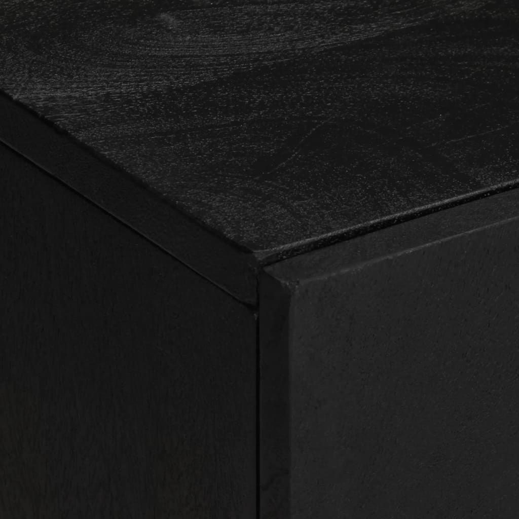 Set Mobilier De Baie, 2 Piese, Negru, Lemn Compozit
