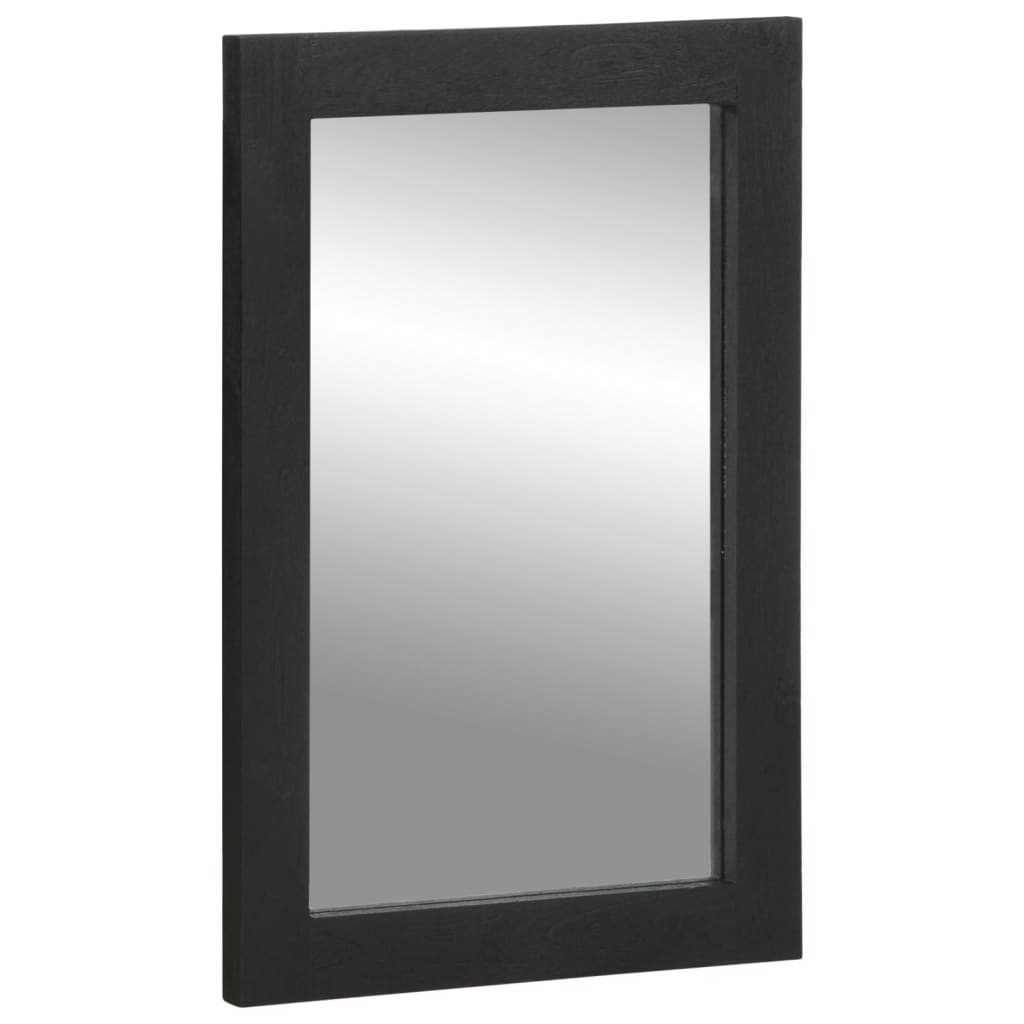 Set Mobilier De Baie, 3 Piese, Negru, Lemn Compozit