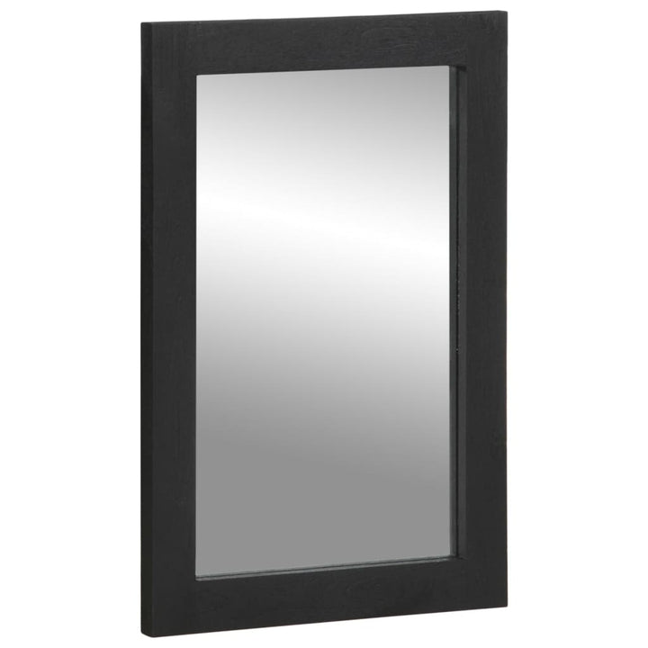 Set Mobilier De Baie, 3 Piese, Negru, Lemn Compozit