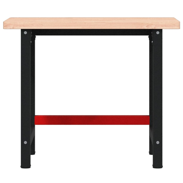 Banc De Lucru Lemn Masiv Fag, Dreptunghiular