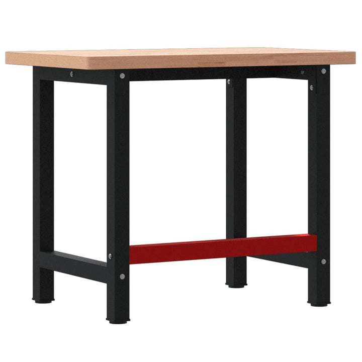 Banc De Lucru Lemn Masiv Fag, Dreptunghiular