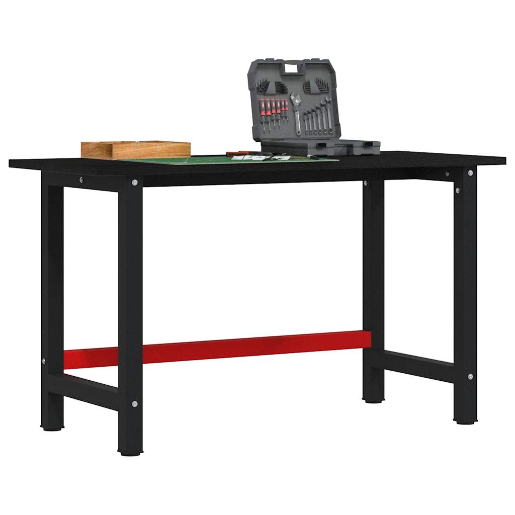 Banc Lucru 140X60X81,5 Cm Lemn Masiv Stejar