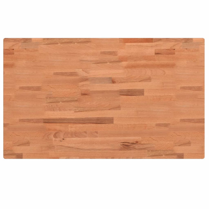 Banc De Lucru 100X60X(73-99,5) Cm Lemn Masiv Fag Dreptunghiular
