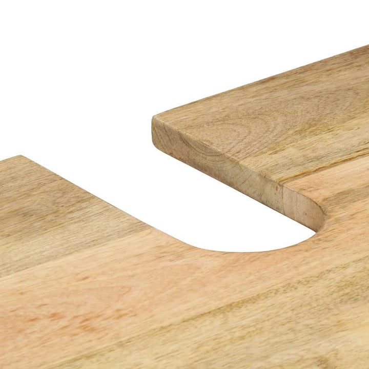 Set Mobilier De Baie, 3 Piese, Lemn Masiv De Mango