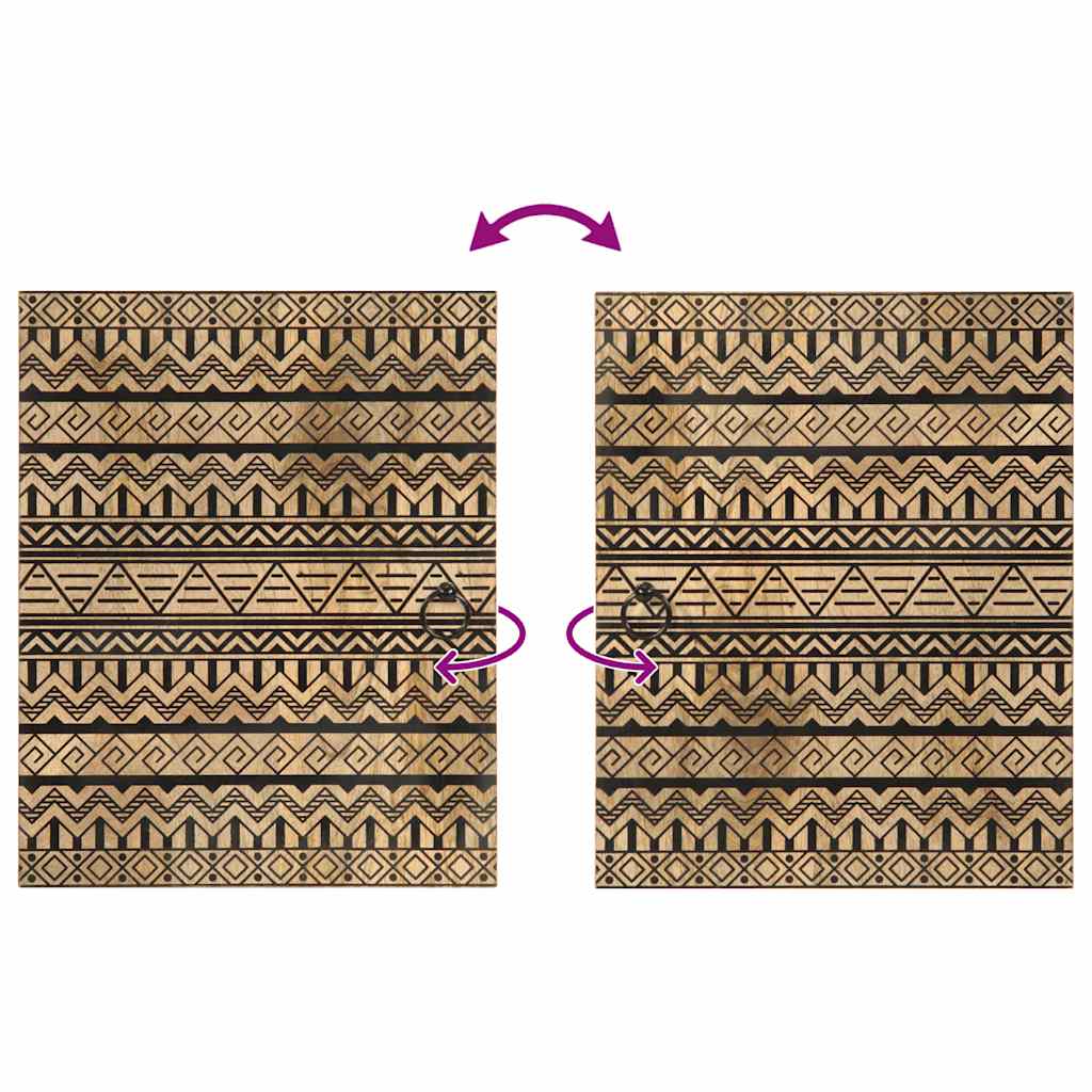 Set Mobilier De Baie, 3 Piese, Lemn Masiv De Mango