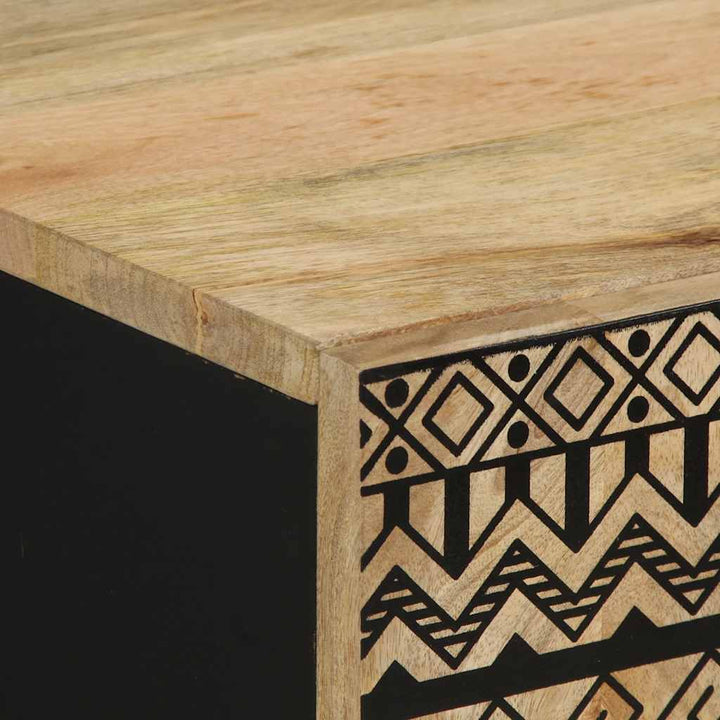 Set Mobilier De Baie, 3 Piese, Lemn Masiv De Mango