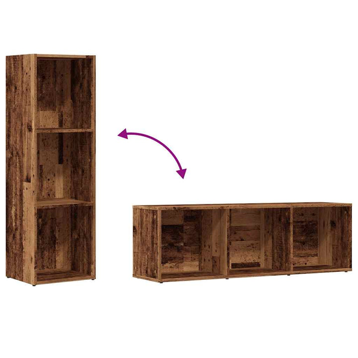 Dulap Cu Cărți Din 36X30X Din Lemn Prelucrat