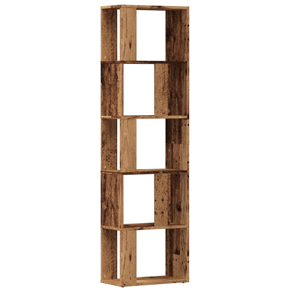 Bibliotecă, Lemn Vechi, 45X24X159 Cm, Lemn Prelucrat