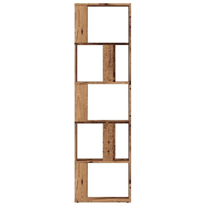 Bibliotecă, Lemn Vechi, 45X24X159 Cm, Lemn Prelucrat