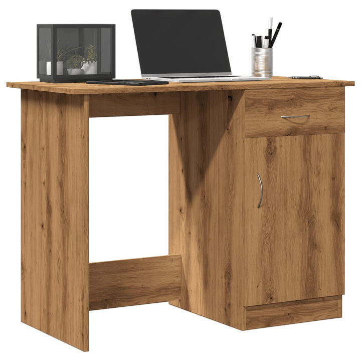 Birou, Stejar Maro, 100X50X76 Cm, Lemn Prelucrat