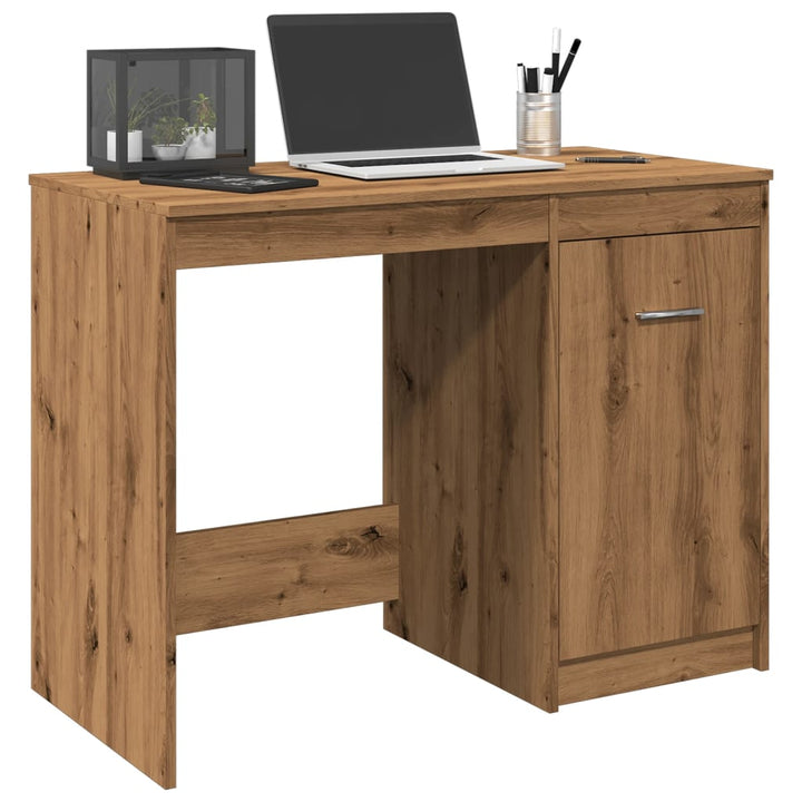 Birou, Gri Sonoma, 100X50X76 Cm, Lemn Prelucrat