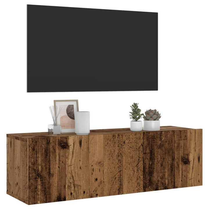Dulap Tv De Perete, , 120X30X30 Cm, Lemn Prelucrat