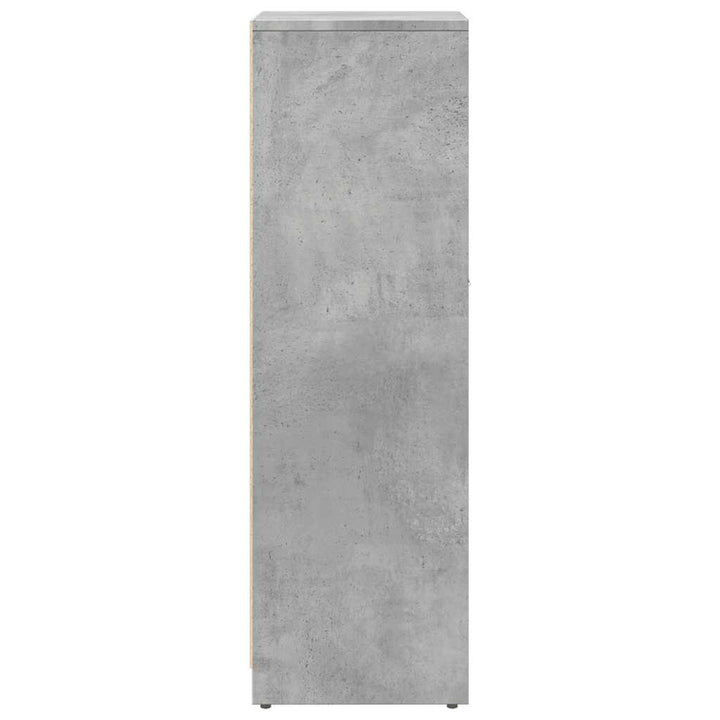 Dulap De Baie, Gri Beton, 30 X 30 X 95 Cm, Pal