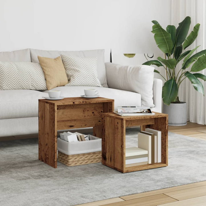 Set Măsuțe De Cafea, , 48X30X45 Cm, Lemn Prelucrat