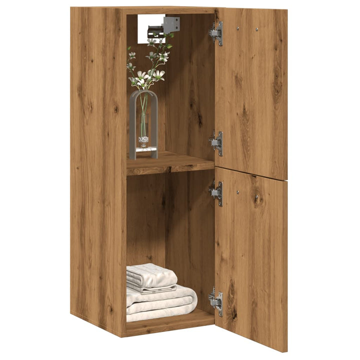 Dulap Suspendat De Baie, , 30X30X80 Cm, Lemn Prelucrat