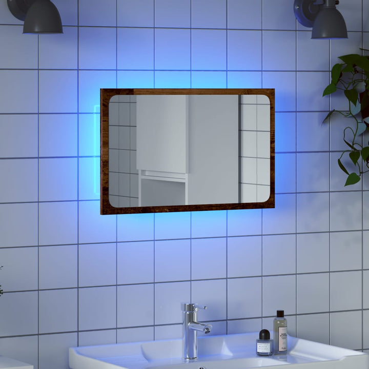 Oglindă De Baie Cu Led, , 60X8,5X37 Cm, Acril