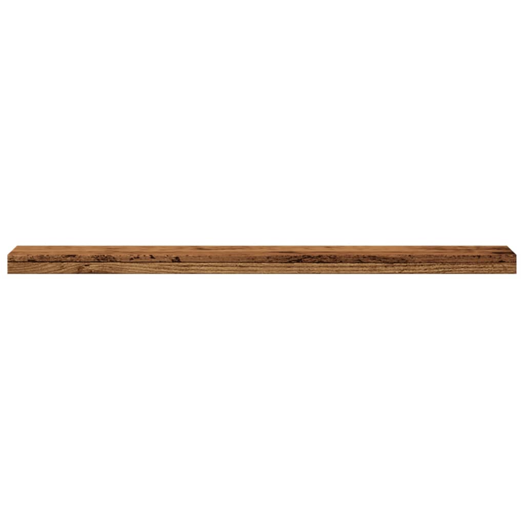 Rafturi Perete 4 Buc., Lemn Vechi, 40X10X1,5 Cm, Lemn Prelucrat