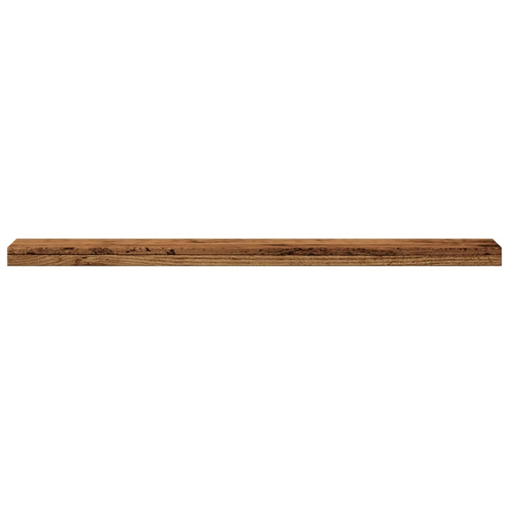 Rafturi Perete 4 Buc., Lemn Vechi, 40X10X1,5 Cm, Lemn Prelucrat