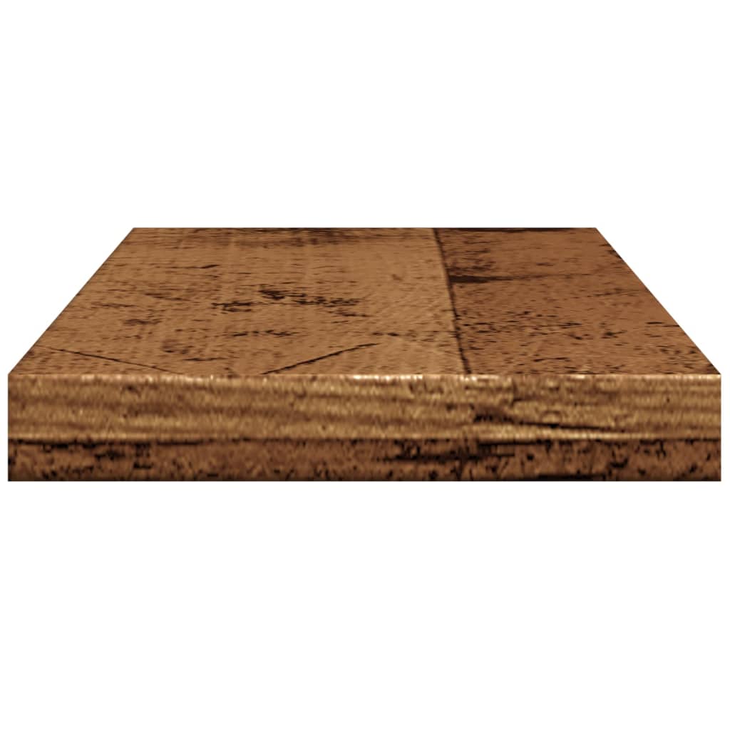 Rafturi Perete 4 Buc., Lemn Vechi, 40X10X1,5 Cm, Lemn Prelucrat