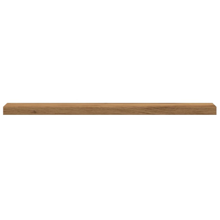 Rafturi De Perete, 4 Buc., Stejar Artizanal, 40X10X1,5 Cm, Lemn