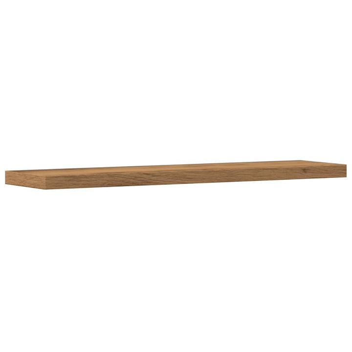 Rafturi De Perete, 4 Buc., Stejar Artizanal, 40X10X1,5 Cm, Lemn
