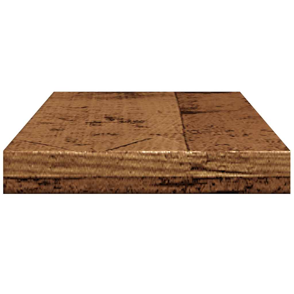 Rafturi Perete 4 Buc., Lemn Vechi, 40X20X1,5 Cm, Lemn Prelucrat