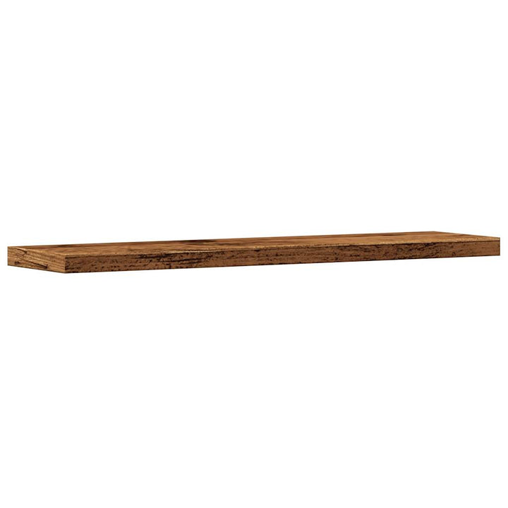 Rafturi Perete 4 Buc., Lemn Vechi, 40X20X1,5 Cm, Lemn Prelucrat