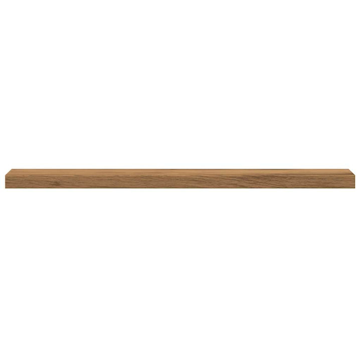 Rafturi De Perete, 4 Buc., Stejar Artizanal, 40X20X1,5 Cm, Lemn