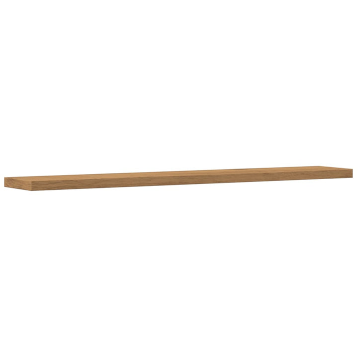 Rafturi De Perete, 4 Buc., Stejar Artizanal, 60X20X1,5 Cm, Lemn